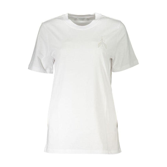 Patrizia Pepe Chic Embroidered Crew Neck Tee Patrizia Pepe