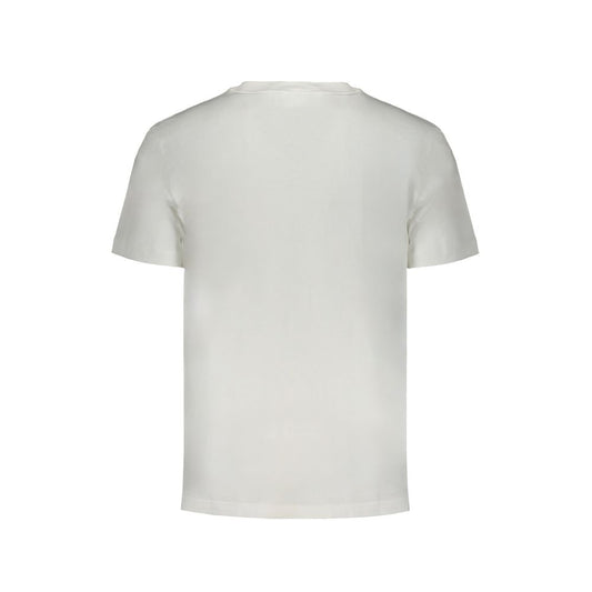 Calvin Klein White Cotton T-Shirt Calvin Klein