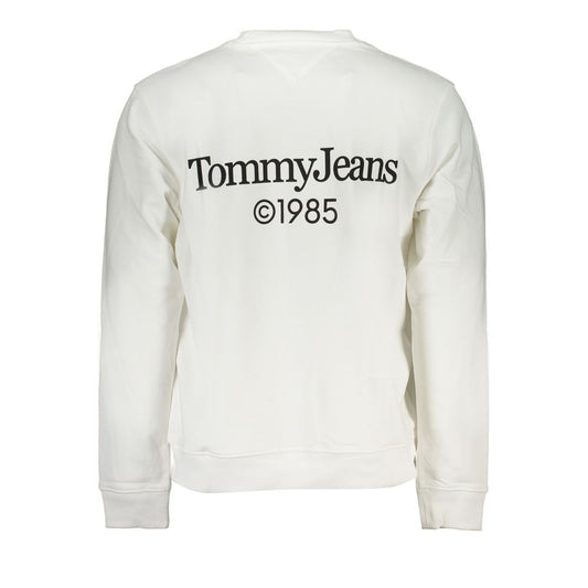 Tommy Hilfiger White Cotton Sweater Tommy Hilfiger