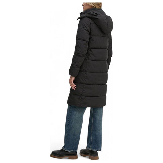 Calvin Klein Jeans Black Polyester Jackets & Coat Calvin Klein Jeans