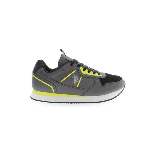 U.S. POLO ASSN. Gray Polyester Men Sneaker U.S. POLO ASSN.