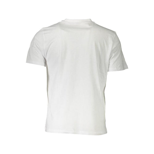 North Sails White Cotton Men T-Shirt North Sails