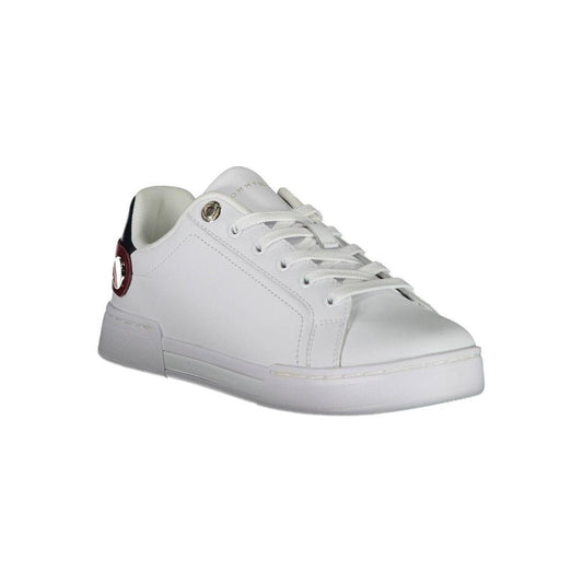 Tommy Hilfiger White Polyethylene Women Sneaker Tommy Hilfiger