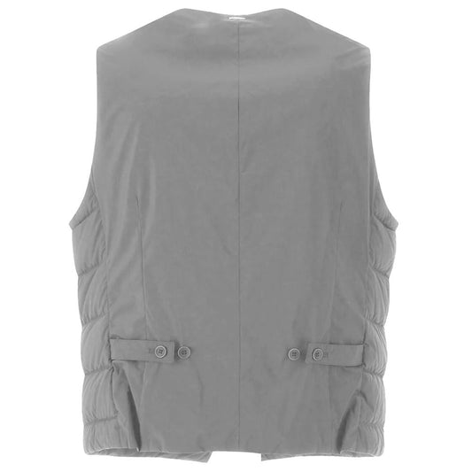 Herno Gray Nylon Vest Herno