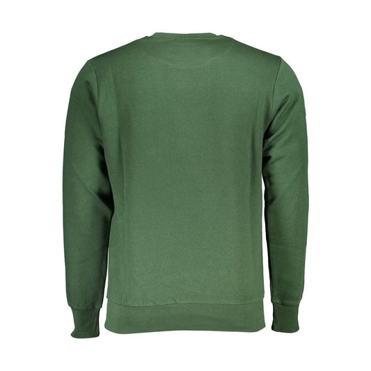 U.S. Grand Polo Green Cotton Sweater U.S. Grand Polo