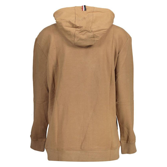 U.S. POLO ASSN. Brown Cotton Women Sweater U.S. POLO ASSN.