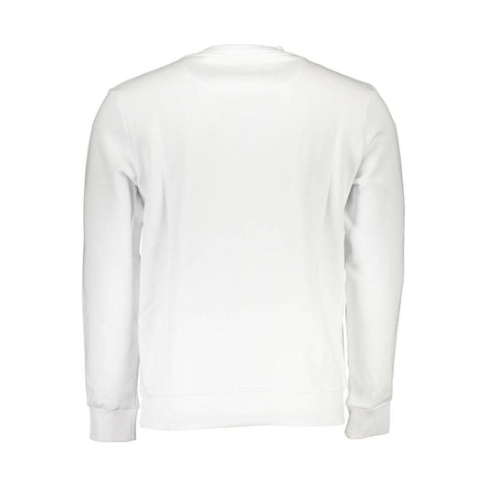 North Sails White Cotton Men Sweater North Sails