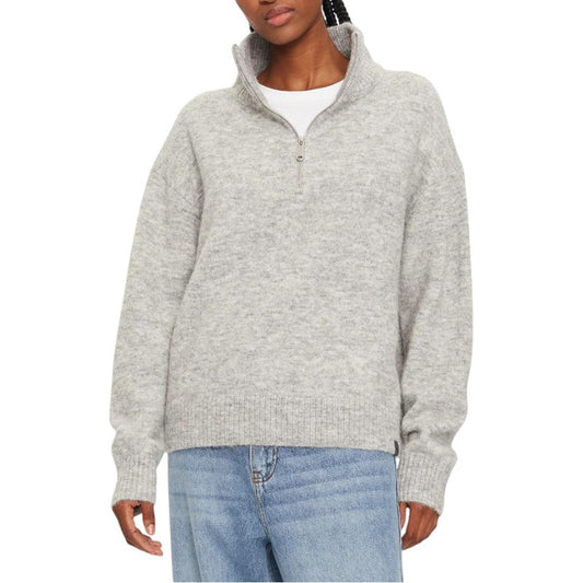 Calvin Klein Jeans Gray Polyester Cardigan Calvin Klein Jeans