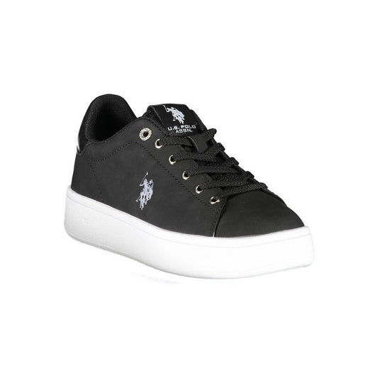 U.S. POLO ASSN. Black Polyester Women Sneaker