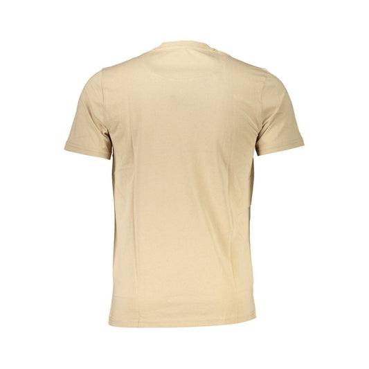 Harmont & Blaine Beige Cotton T-Shirt Harmont & Blaine