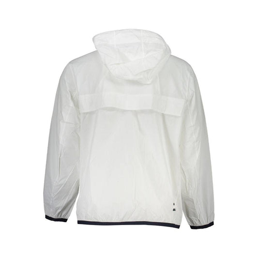 Tommy Hilfiger White Polyamide Men Jacket Tommy Hilfiger