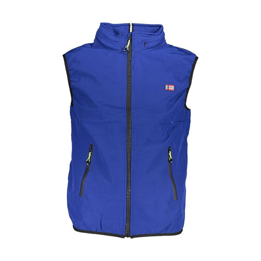 Scuola Nautica Blue Polyester Jacket