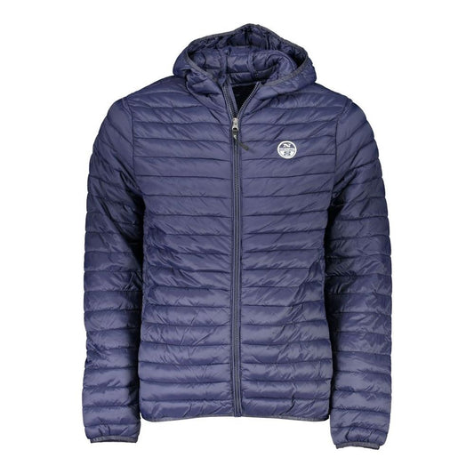 North Sails Blue Polyamide Men Jacket