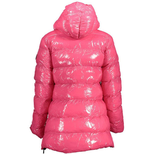 U.S. POLO ASSN. Pink Polyester Women Jacket U.S. POLO ASSN.