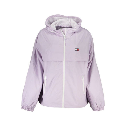 Tommy Hilfiger Purple Polyamide Jackets & Coat