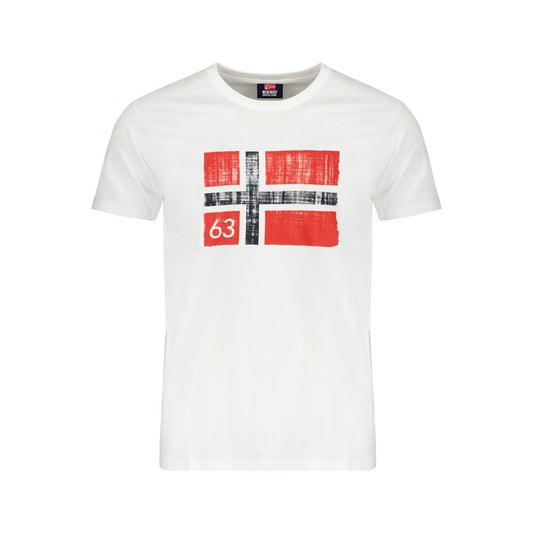 Norway 1963 White Cotton T-Shirt