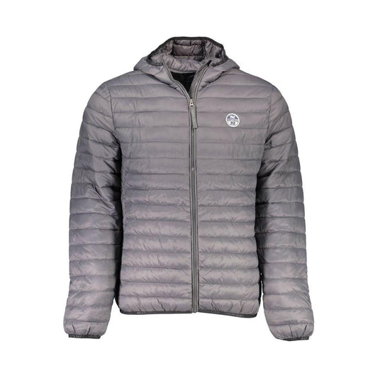 North Sails Gray Polyamide Men Jacket