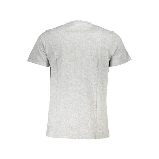 Cavalli Class Gray Cotton T-Shirt