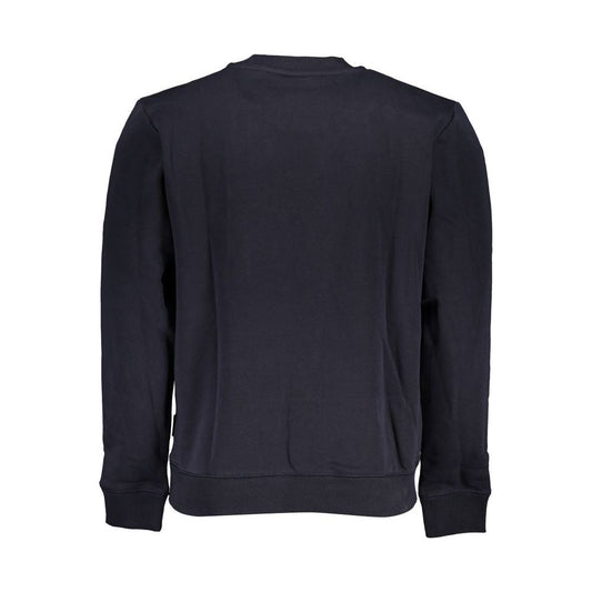 Napapijri Blue Cotton Men Sweater