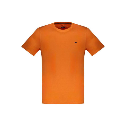 Harmont & Blaine Orange Cotton T-Shirt