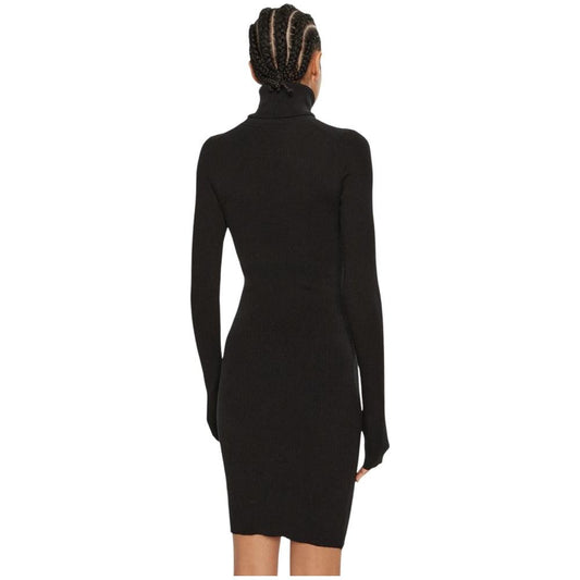 Calvin Klein Jeans Black Cotton Dress Calvin Klein Jeans