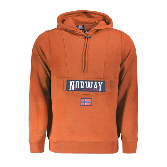 Norway 1963 Brown Cotton Men Sweater Norway 1963