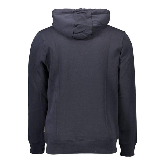 Napapijri Blue Cotton Men Sweater