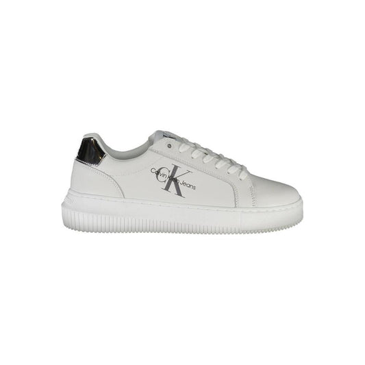 Calvin Klein White Leather Women Sneaker Calvin Klein