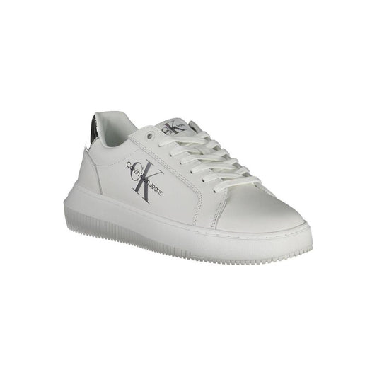 Calvin Klein White Leather Women Sneaker Calvin Klein