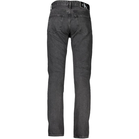 Calvin Klein Gray Cotton Jeans & Pant Calvin Klein