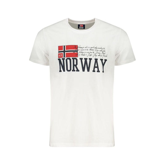 Norway 1963 White Cotton T-Shirt