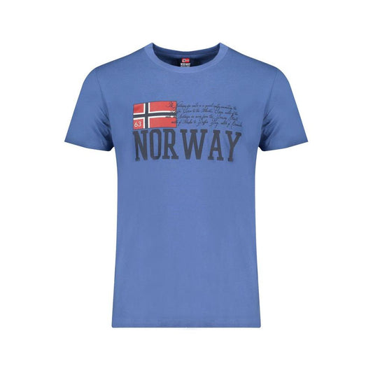 Norway 1963 Blue Cotton T-Shirt Norway 1963