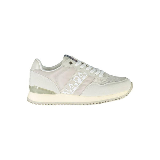 Napapijri Gray Polyester Women Sneaker Napapijri