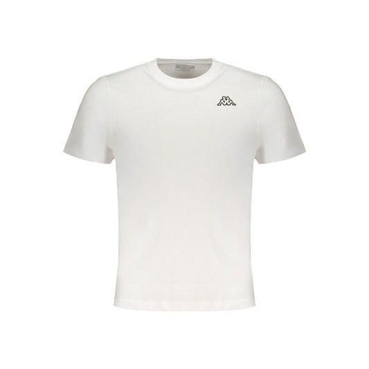 Kappa White Cotton T-Shirt Kappa