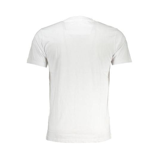 Cavalli Class White Cotton T-Shirt