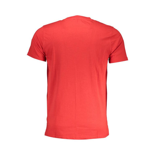 Cavalli Class Red Cotton T-Shirt