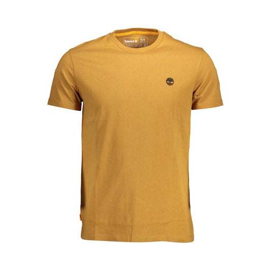 Timberland Brown Cotton Men TShirt Timberland