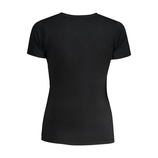 Pepe Jeans Black Cotton Tops & T-Shirt