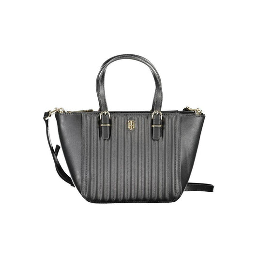 Tommy Hilfiger Black Polyethylene Women Handbag Tommy Hilfiger