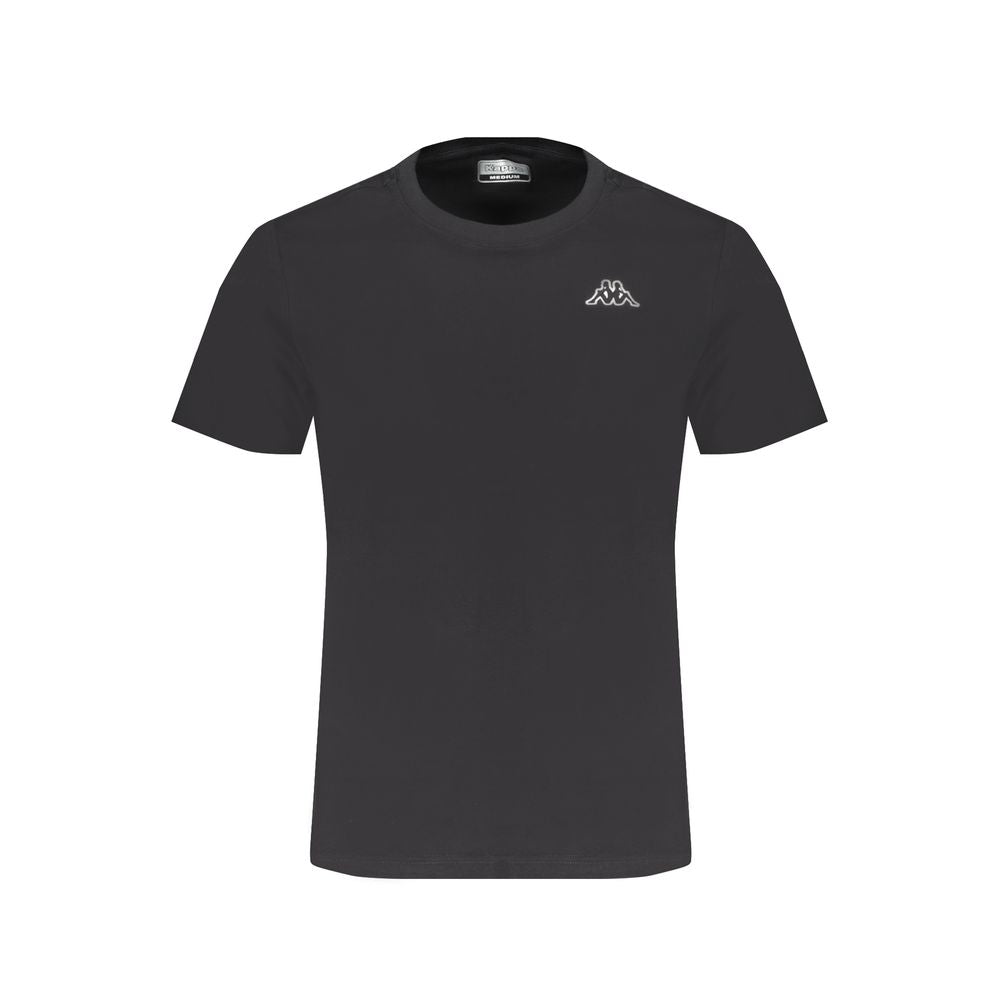 Kappa Black Cotton T-Shirt Kappa