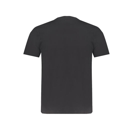 Kappa Black Cotton T-Shirt Kappa