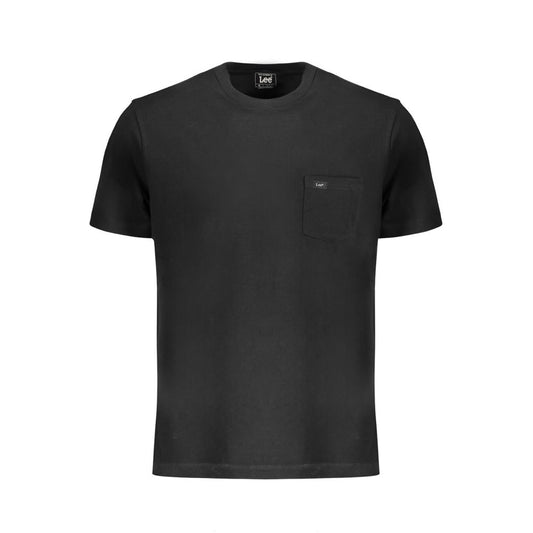 Lee Black Cotton T-Shirt Lee