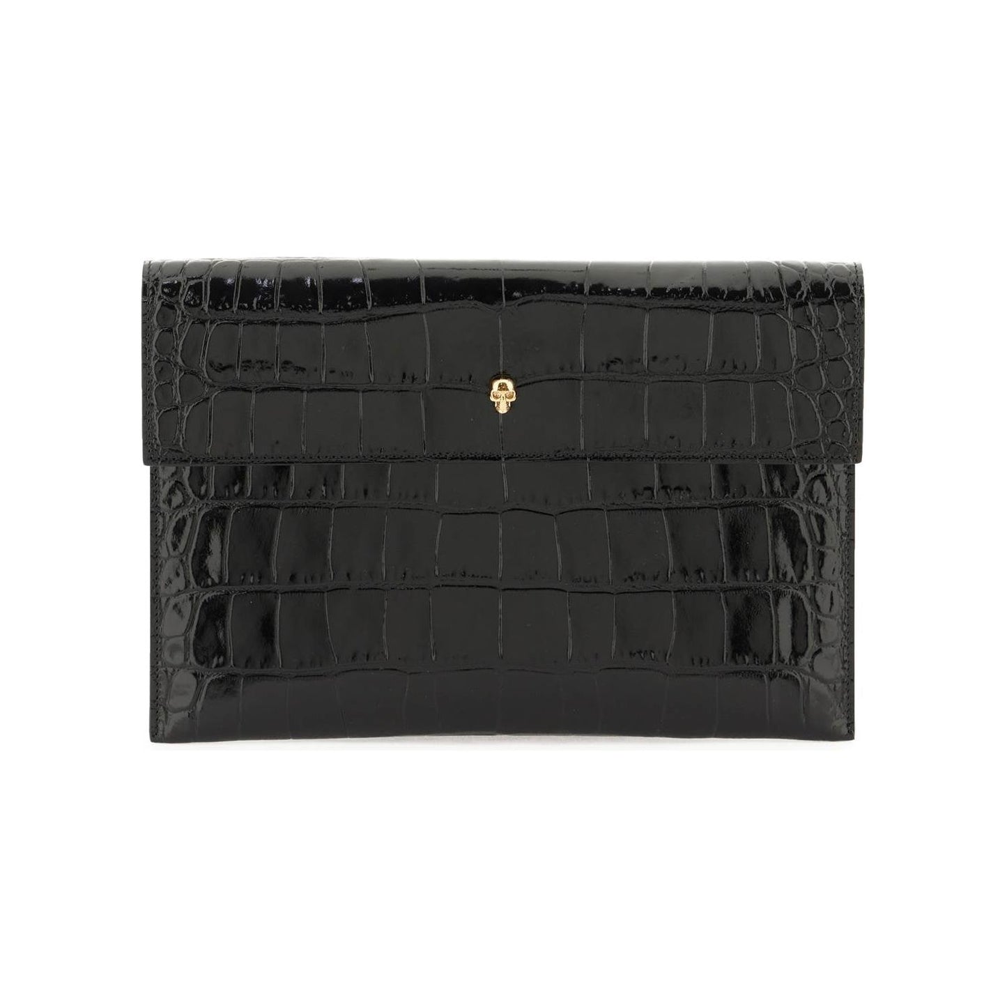 Alexander Mcqueen skull envelope pouch Clutches Alexander Mcqueen