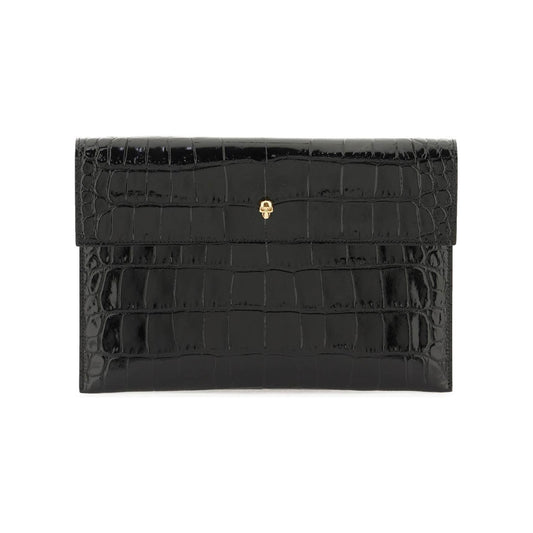 Alexander Mcqueen skull envelope pouch Clutches Alexander Mcqueen