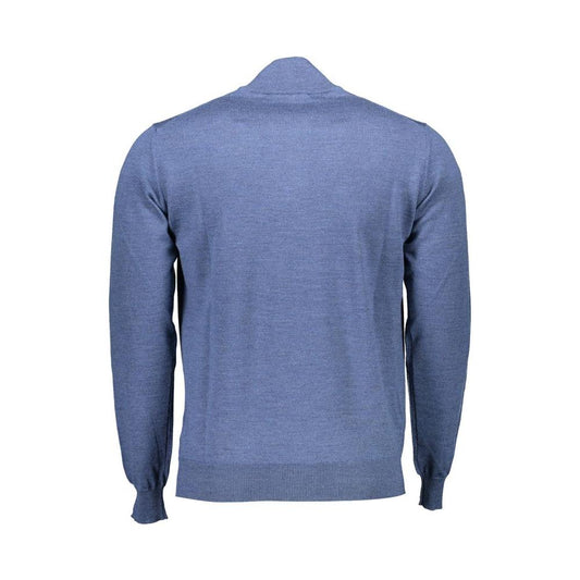 Harmont & Blaine Blue Wool Men Sweater Harmont & Blaine