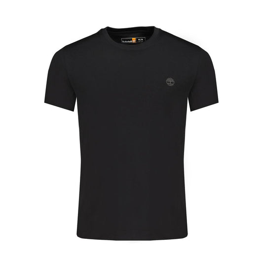 Timberland Black Cotton Men T-Shirt Timberland