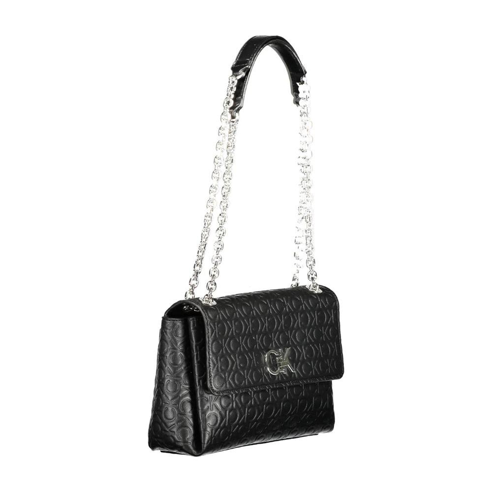 Calvin Klein Black Polyester Women Handbag Calvin Klein