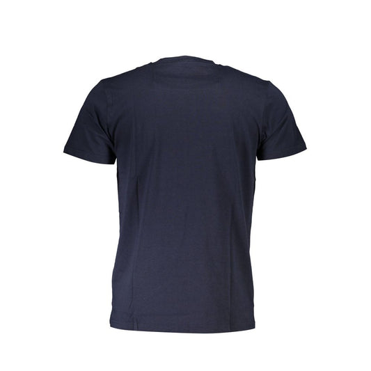 Cavalli Class Blue Cotton T-Shirt Cavalli Class