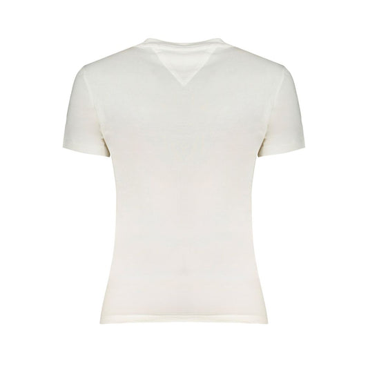 Tommy Hilfiger White Cotton Tops & T-Shirt Tommy Hilfiger