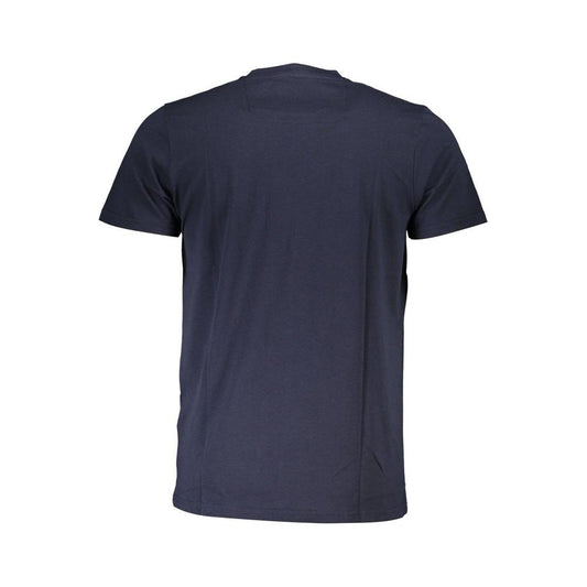 Cavalli Class Blue Cotton T-Shirt Cavalli Class